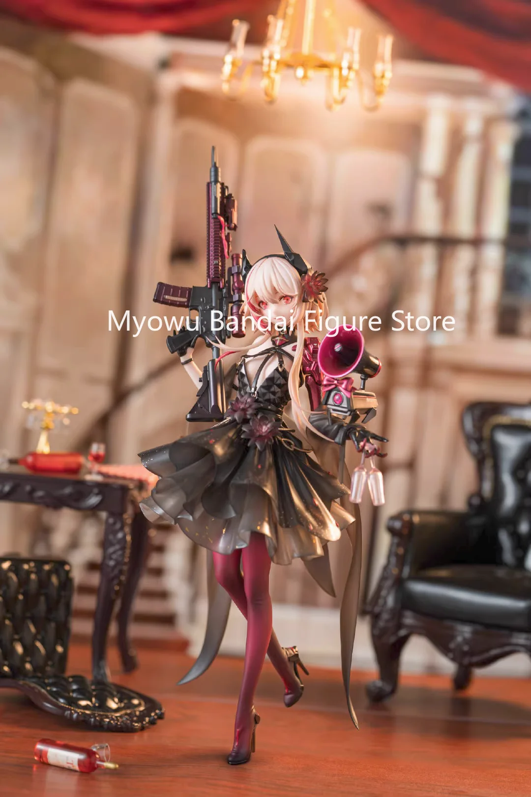 In Stock New Hobby Max Girls' Frontline M4 SOPMODⅡ Banquet Sweeper Doll Figure Ornament Model Collectible Gift