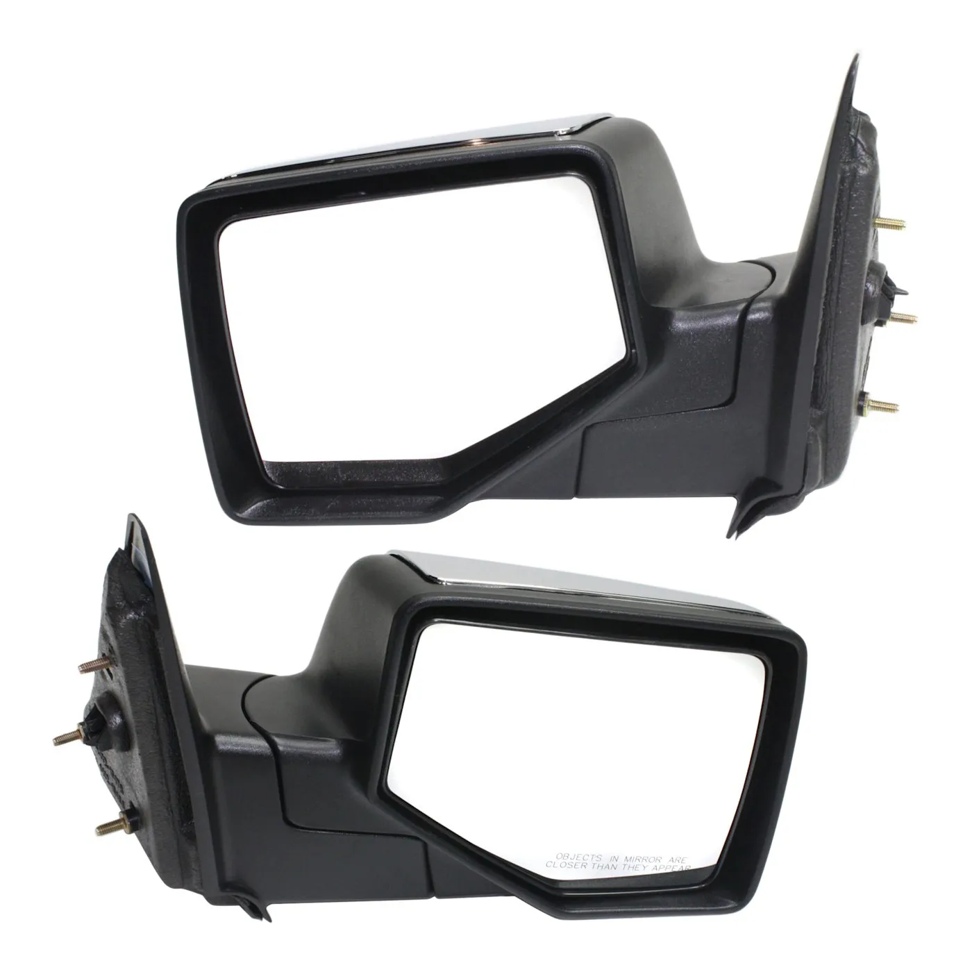 

Manual Mirror For 2006-2011 Ford Ranger Chrome Manual Folding Set Of 2