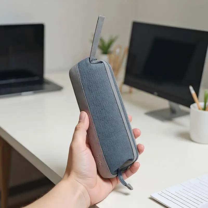 حقيبة تخزين مجفف الشعر المحمولة المضادة للغبار حقيبة تخزين منظم للشعر حقيبة سفر لحماية مجفف الشعر