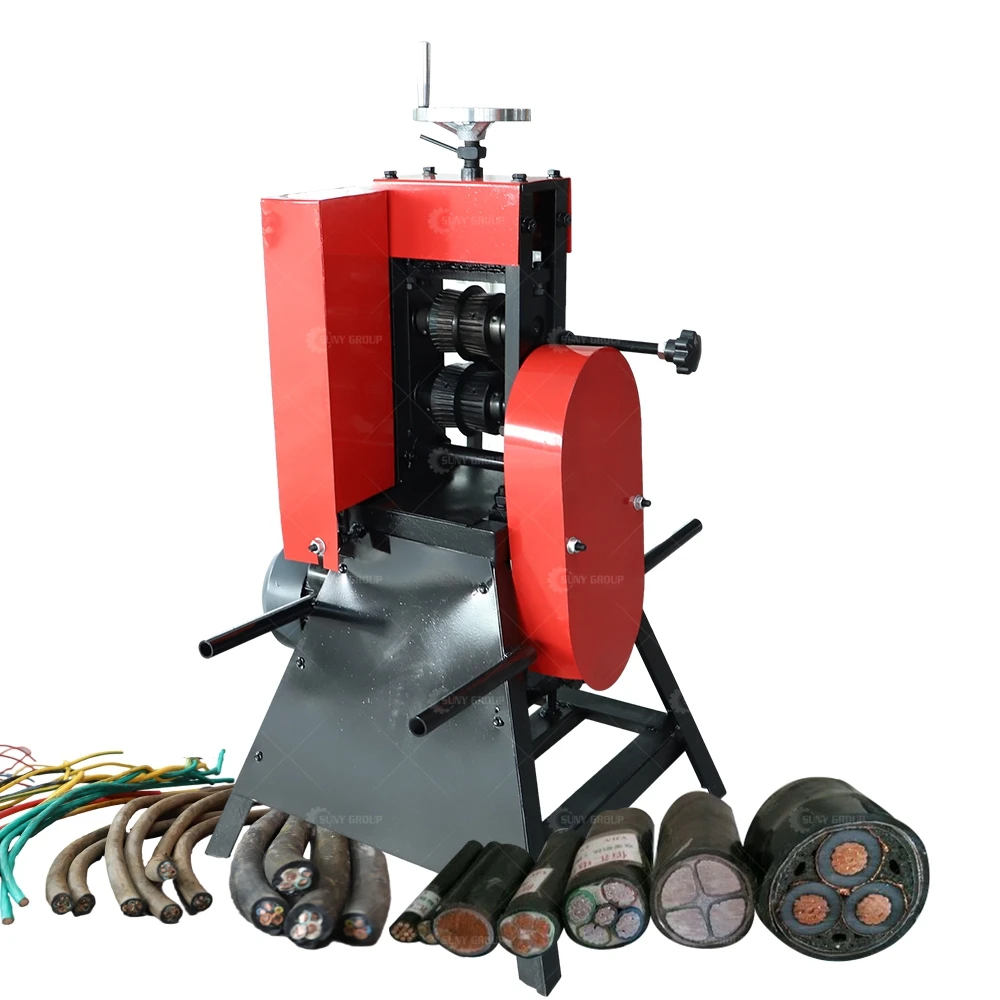 

2025 Factory Price Small Waste Cable Wire Granulator Machine Copper Wire Cutting Separator Stripping Recycling Machine for Sale