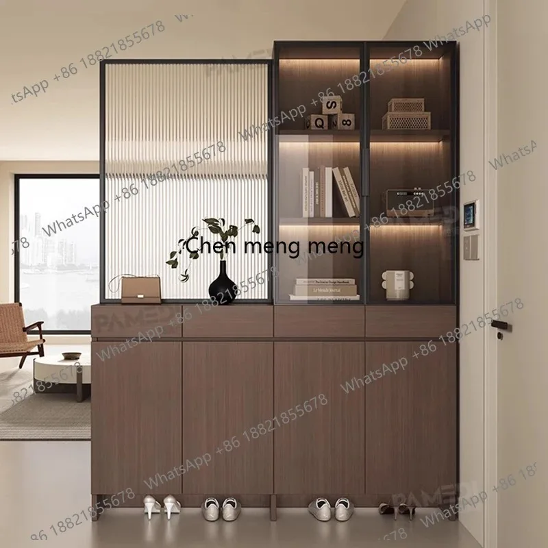 K153  Organizer Shelf Living Room Cabinets Storage House Container Cabinets Bookcase Wine Curio Wood Gabinete Chinese Style Furn