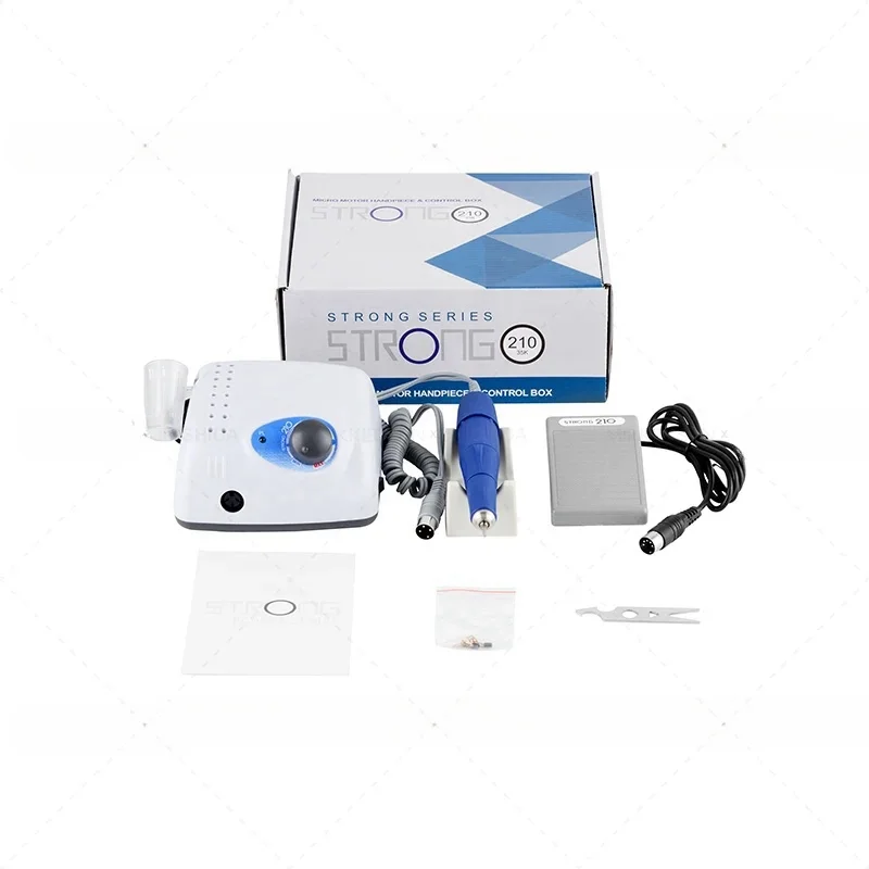 Broca elétrica do prego, 65w, 210, micro motor, 35k, forte, 105l, para o manicure