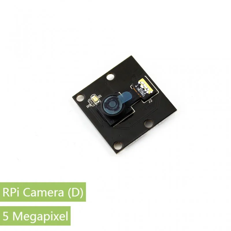 

RPi Camera (D), Raspberry Pi Camera Module, Fixed-Focus