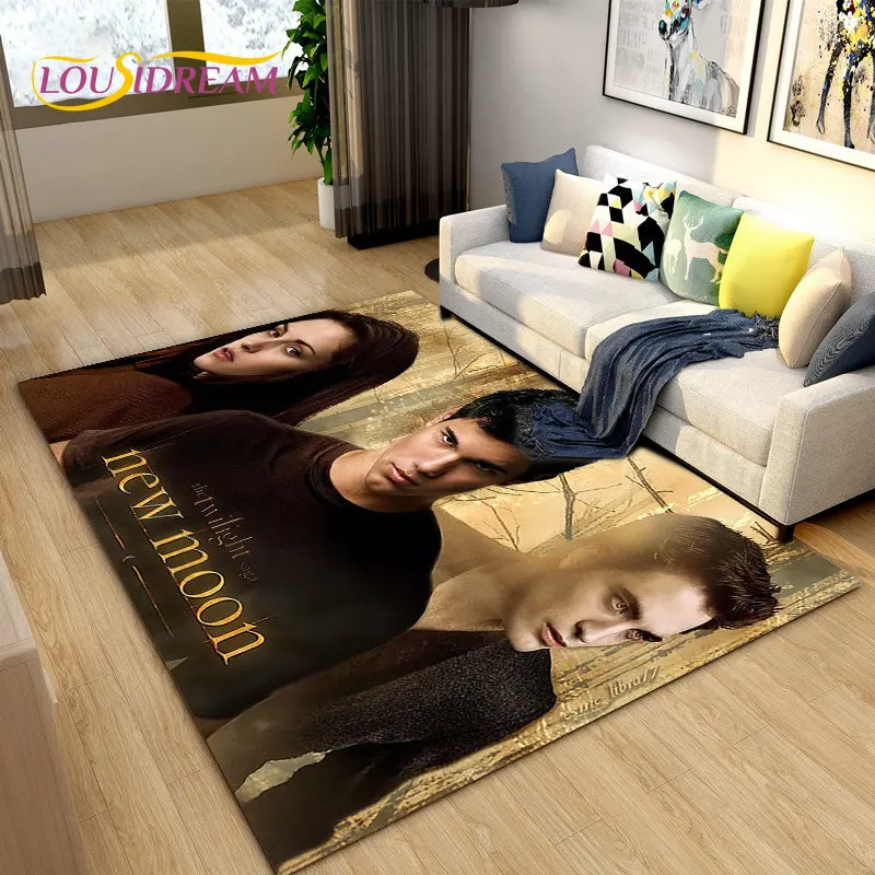 The Twilight Saga HD Printed Area tappeto grande, tappeto per soggiorno camera da letto divano zerbino decorazione, tappetino antiscivolo per bambini