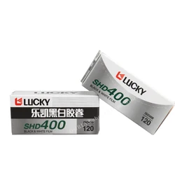 1-10 Rolls CHINA LUCKY SHD400 120 Black And White  ISO 400 Exposure For 120 Film Camera（Expiration Date: 2026）