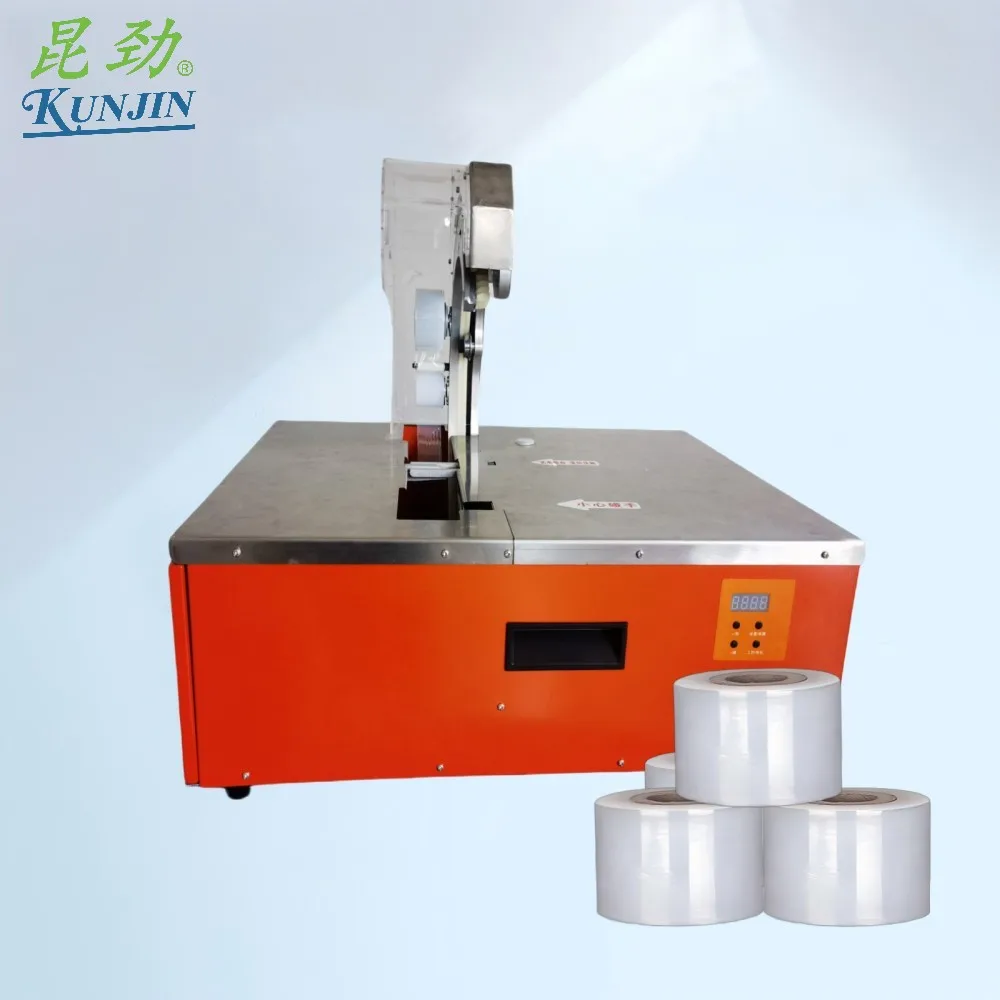 KJ-CR 30mm Film Tape Vegetable Bundling Binding Machine Automatic Plastic Film Strapping Machine