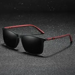 Luxury Vintage Eyewear Square Sunglasses Men Women Fashion Travel Driving Fishing Sun Glasses