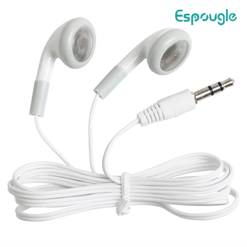 10pcsHigh Quality Cheapest Fashion Disposable Earphone Earbuds 3.5mm for Cell Phone For Iphone 4 Samsung Mp3 Mp4 Mini HD Headset