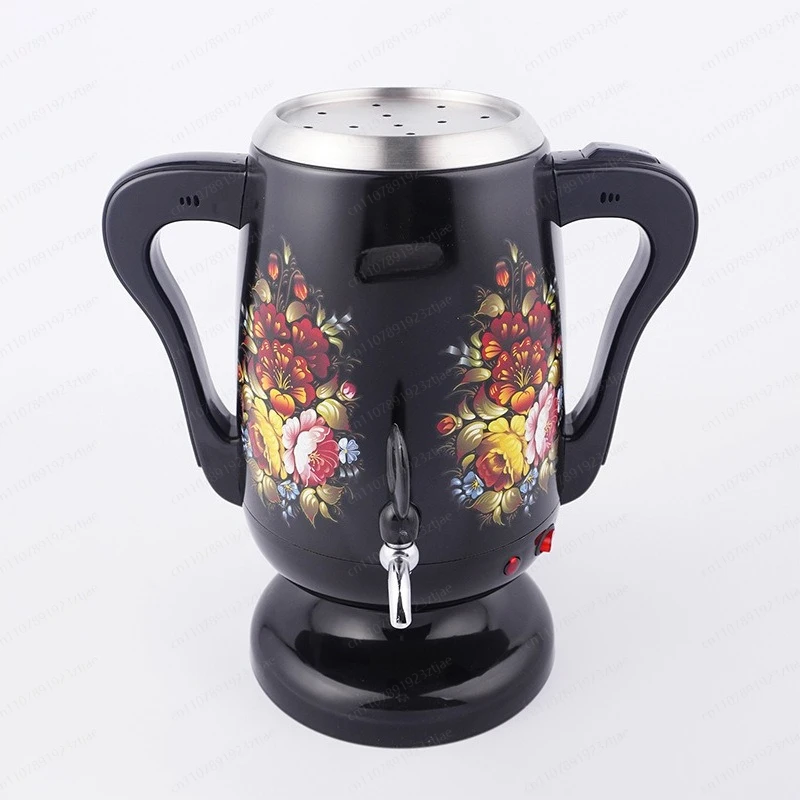 European standard household double-layer stainless steel kettle Turkish child and mother pot Large capacity long mouth switch