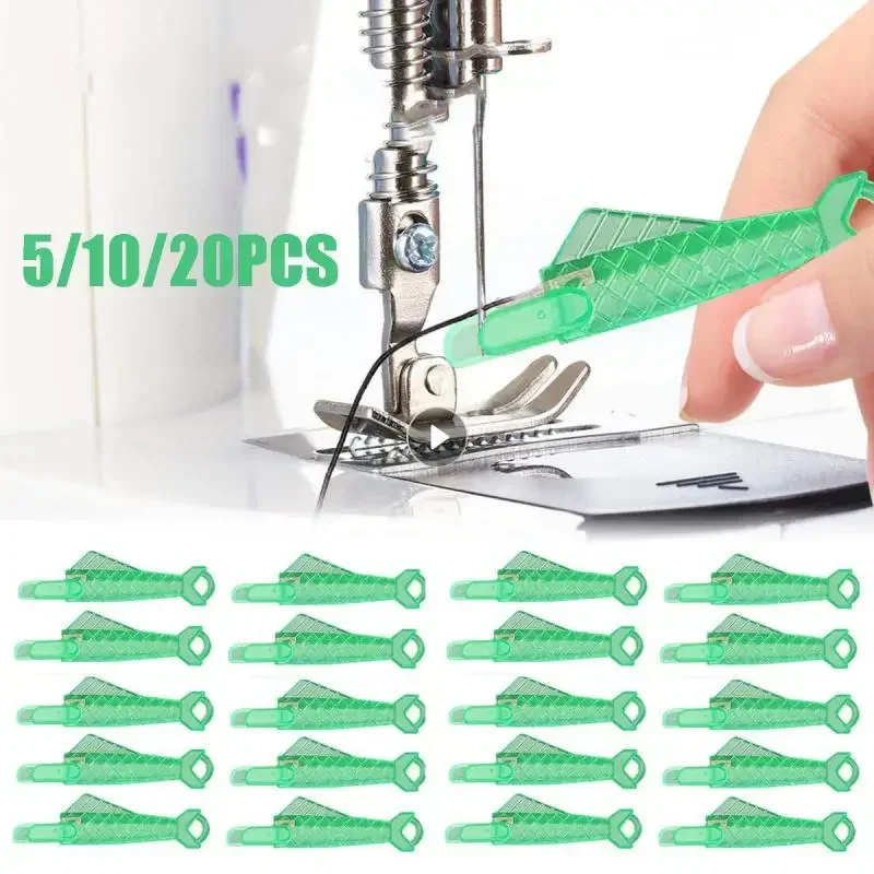 Mini Automatic Sewing Machine Needle Threader Quick Needle Changer Easy Sewing Tool for Elderly DIY Sewing Accessories