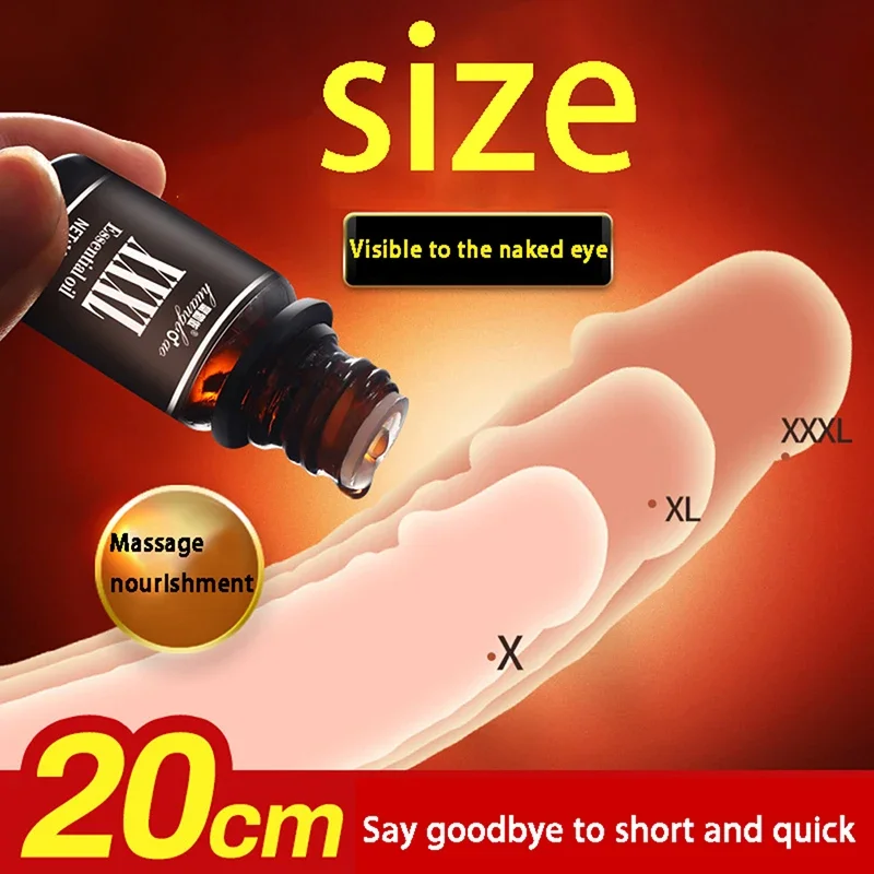 Penis Enlargement Cream Gel Oil Male Enhancement Big XXL Enlarger Erection