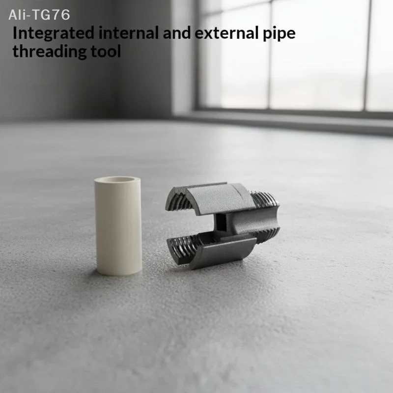 

[P] 3PCS Heavy-Duty PVC/Plastic Pipe Threading Tool Kit 1/2" 3/4" 1" Male & Female Threads For PVC PPR MPP Pipes
