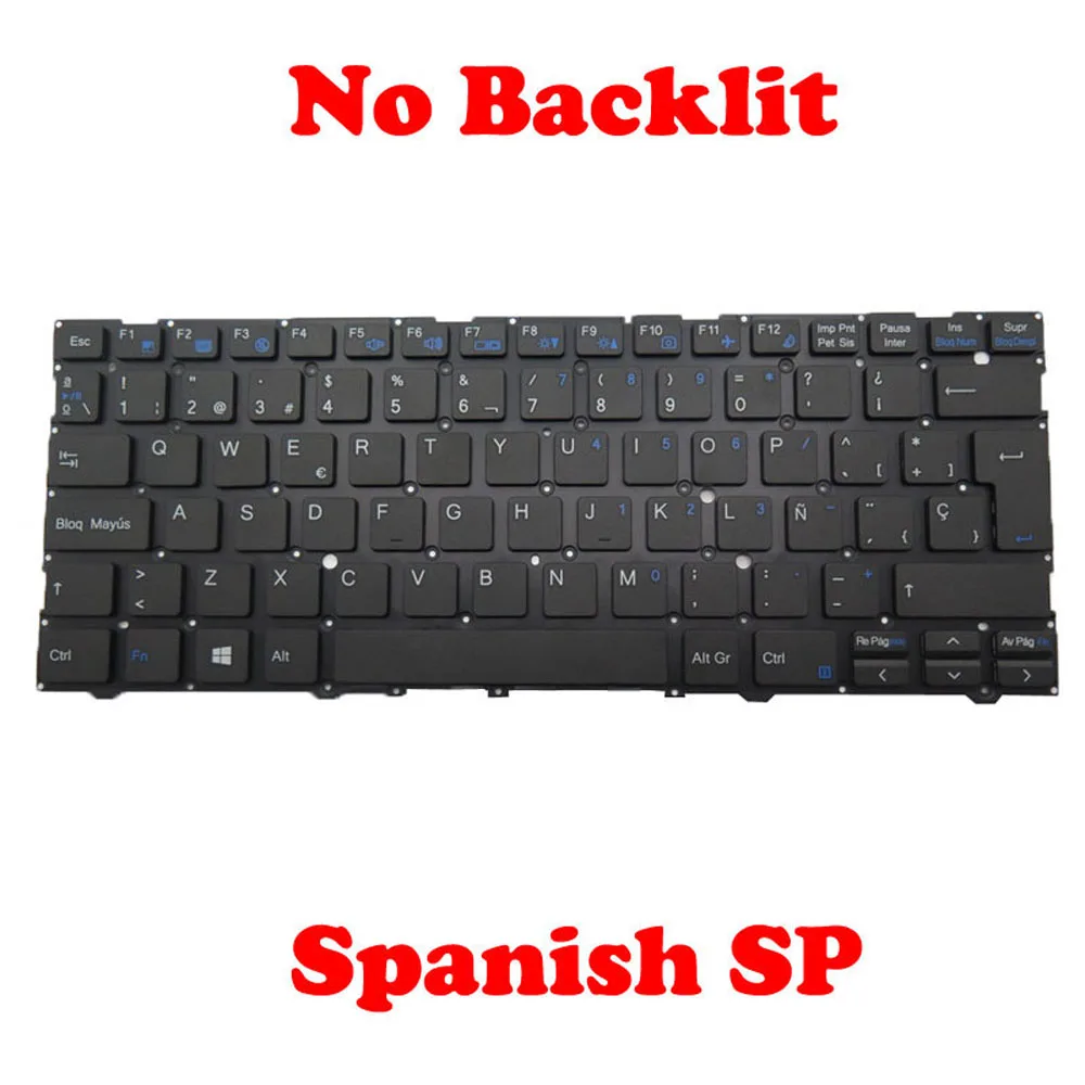 Laptop Backlit Keyboard For Slimbook ESSENTIAL NV40ME 14