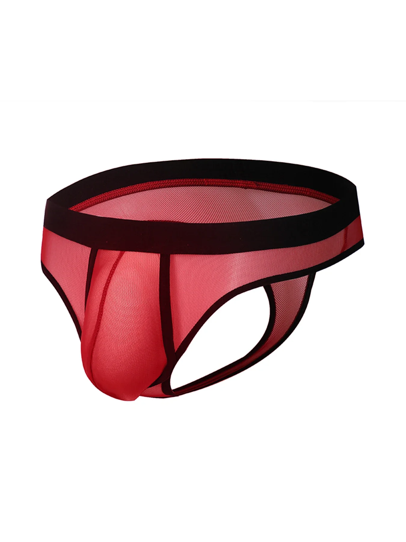 

1 шт., мужские трусы-стринги, ультратонкие стринги, чехол из ледяного шелка, танга-хомбре, сексуальное нижнее белье для геев, дышащие трусы для мужчин