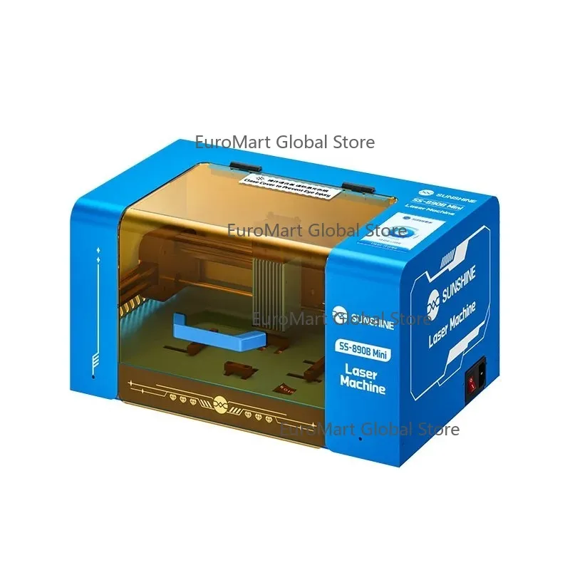 

SS-890B Mini Laser Machine Laser Separator For Screen Back Glass Touch Screen Visual Workbench USB A4