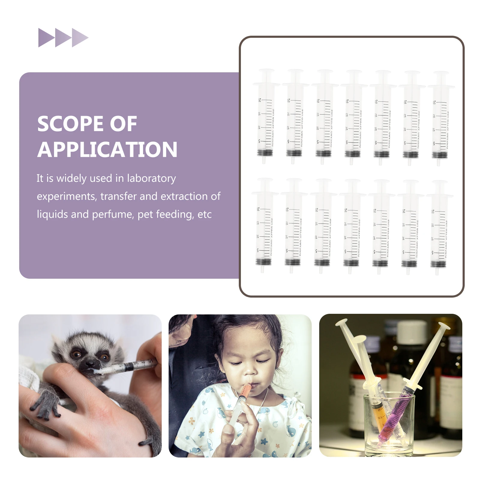 

Injection Tube Tool Syringe Dispensing Measuring Barbecue Plastic Baby Injector