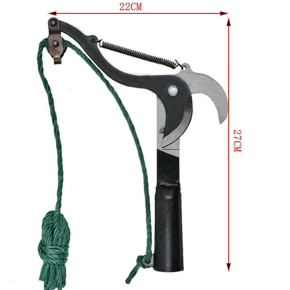 

Секатор для высоких веток, 1 шт., садовые ножницы из кованой стали с защитой от ржавчины, нескользящая рукоятка, легкое фиксирующее крепление, для цветов и деревьев