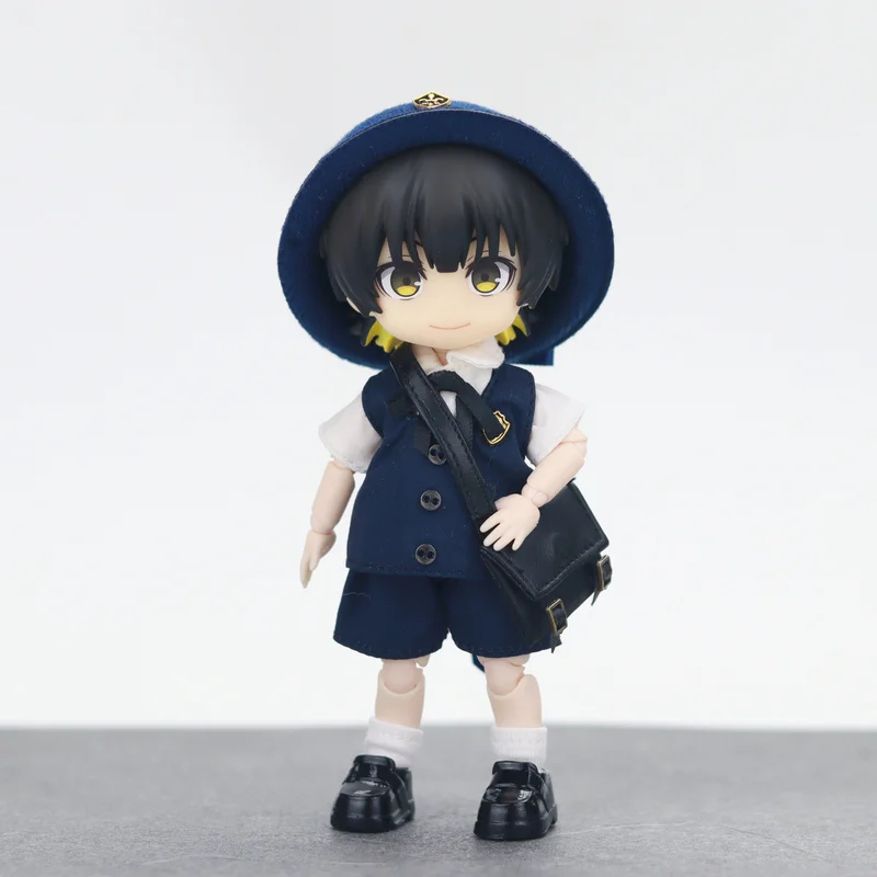 Blue Lock Anime Figuur Bachira Meguru Schooluniform Serie Bjd Ob11 Action Figure Pop Desktop Collectibles Verjaardagscadeautjes
