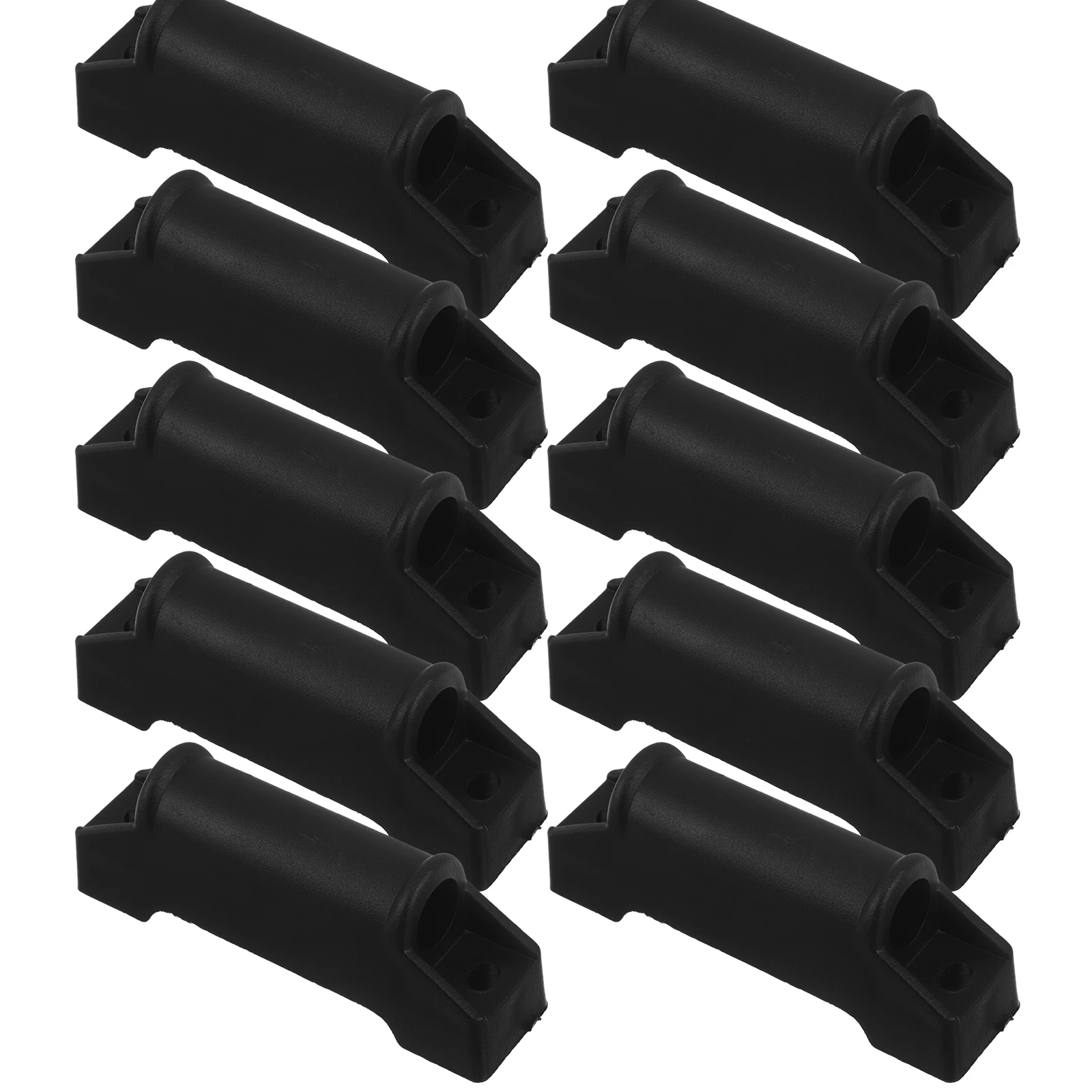 

10 Pcs Chairs Gaming Leg Sliders Moon Footrest niture Pad for Recliner High Black Rail Pads Individual