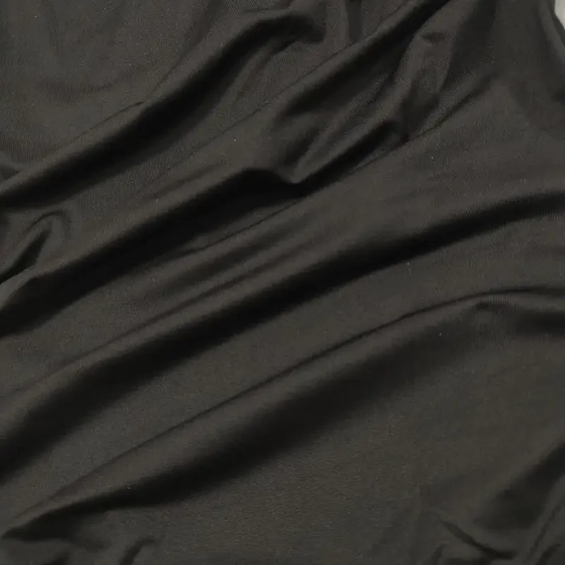 Damen Langarm-Bodysuit mit Verdecktem Reißverschluss Vorne, Einfarbig, Eng Anliegend, Dehnbar, Basic Body Top für Damen, Alltagskleidung, Streetwear-Jumpsuit – Detail 10