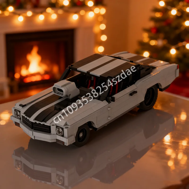 2067 قطعة MOC تشيفي برو شارع دراغستر أيقونات نموذج بناء هدية الكريسماس كتل العمارة لتقوم بها بنفسك لعبة إبداعية فكرة عيد ميلاد #1