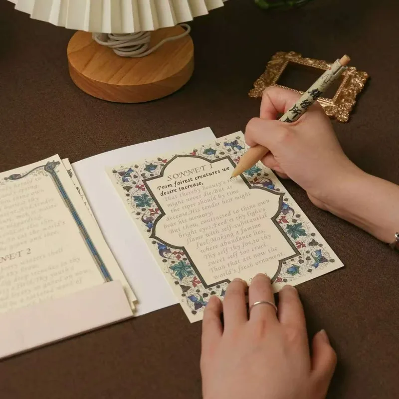 Рисунок 6 - Английская тетрадь Шекспир Сонетс