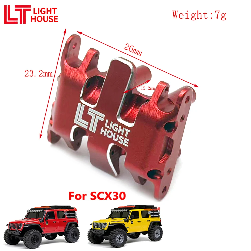 

Защитная пластина из алюминия LIGHT HOUSE SCX30 для моделей автомобилей SCX30, запчасти для тюнинга, аксессуар для автоспортивных моделей