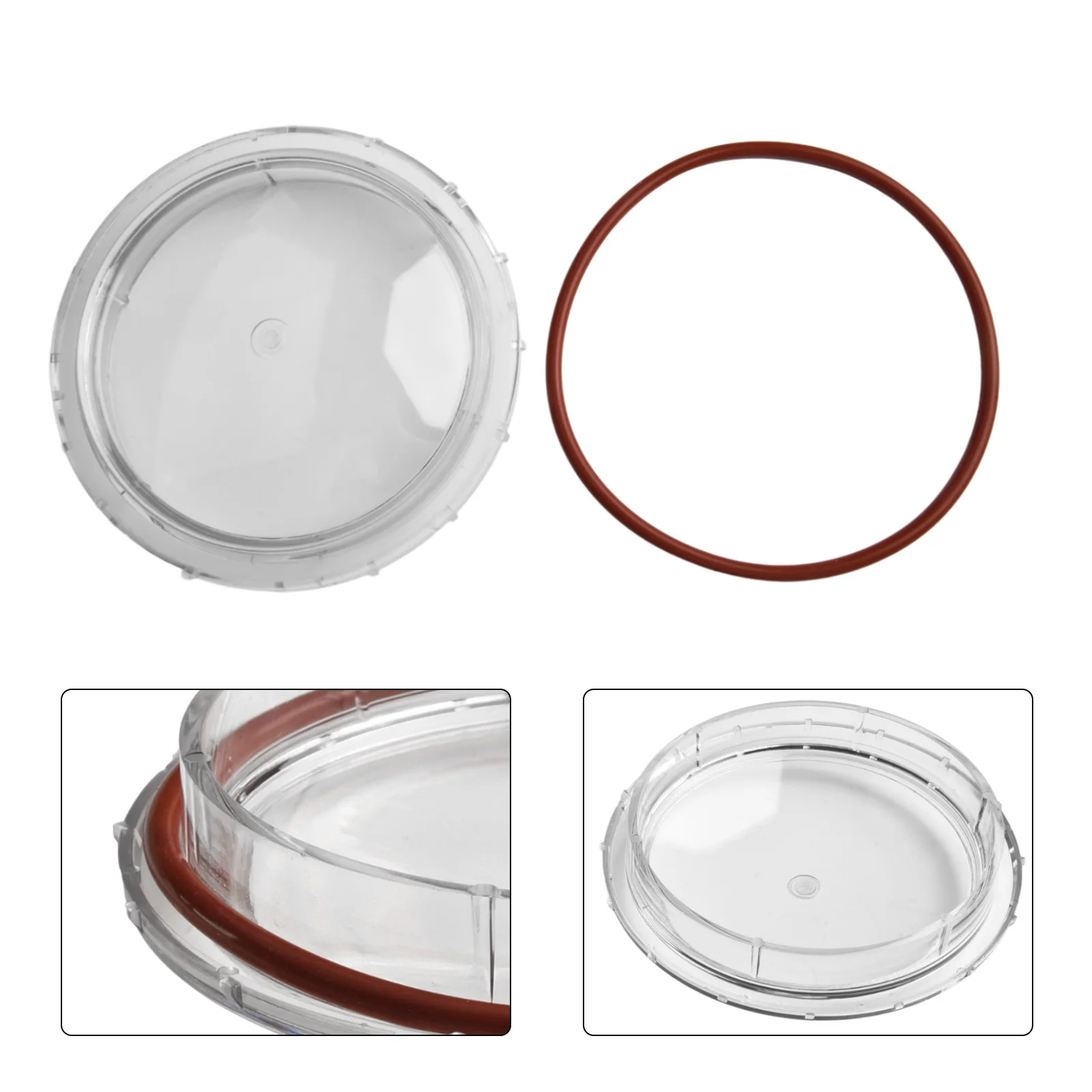 Clear Pump Lid Pump Lid Replacement 1-12 Inch Height Transparent Design Hassle-Free Installation Pump Lid For Inground Spa