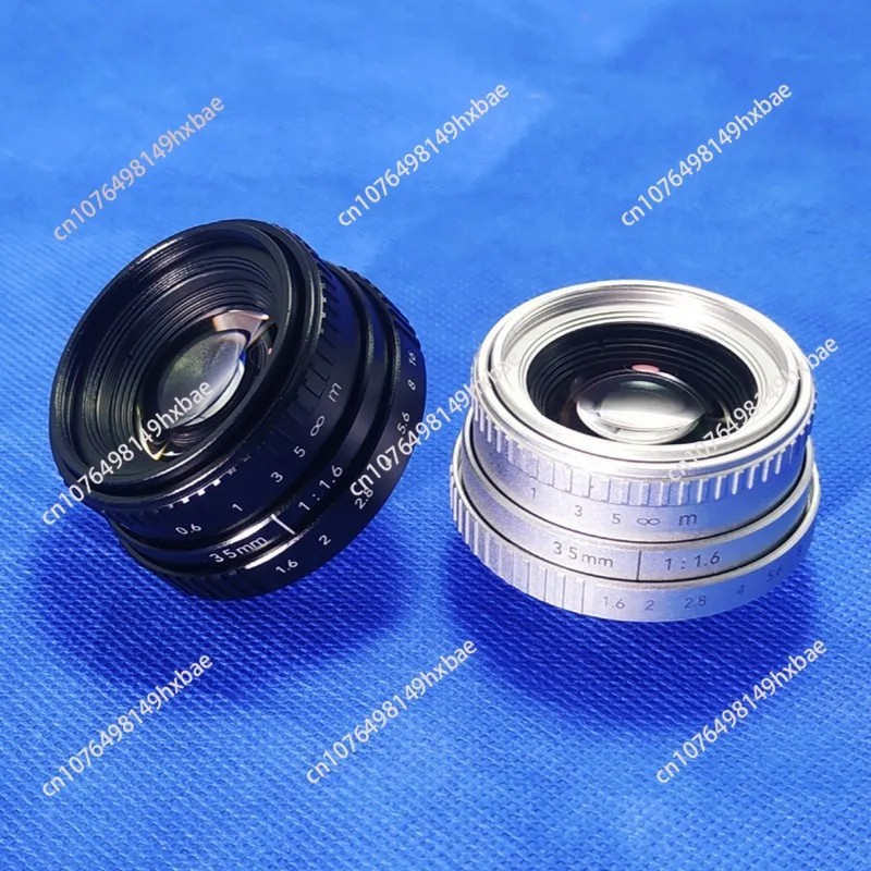 35Mm F1.6 fixed focus lens large aperture bokeh lens APS-c frame size