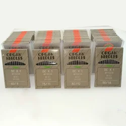 10PCS ORGAN DCX1 Sewing Needles Japan Overlock Industrial Sewing machine JUKI siruba brother pfaff size 11 12 14 16 18