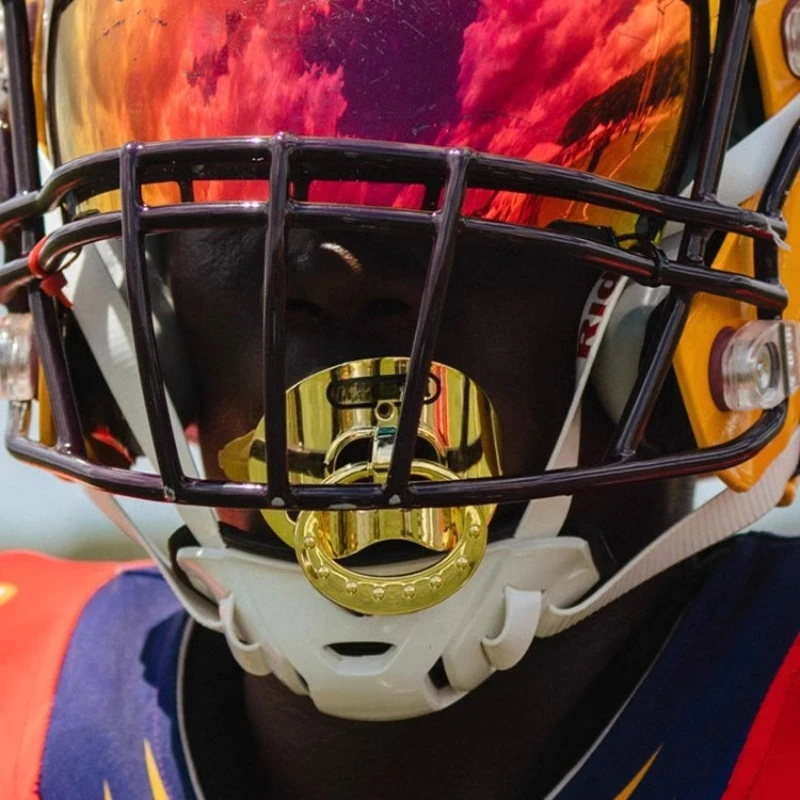 American adult youth football braces