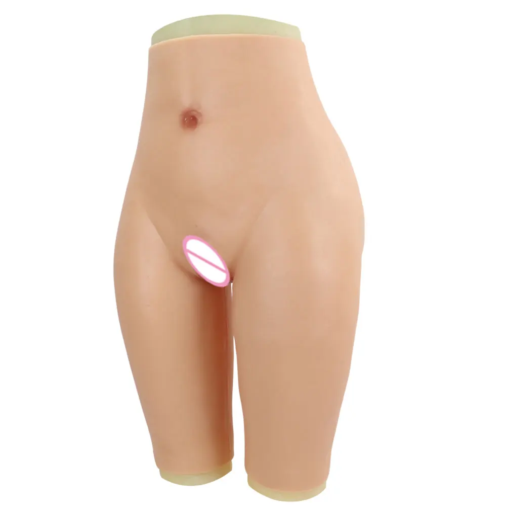 Silicone Realistic Vagina Panties Enhancing Hip Crossdresser Hip Enhancer Pant False Buttock Lift Shemale Transgender Drag Queen