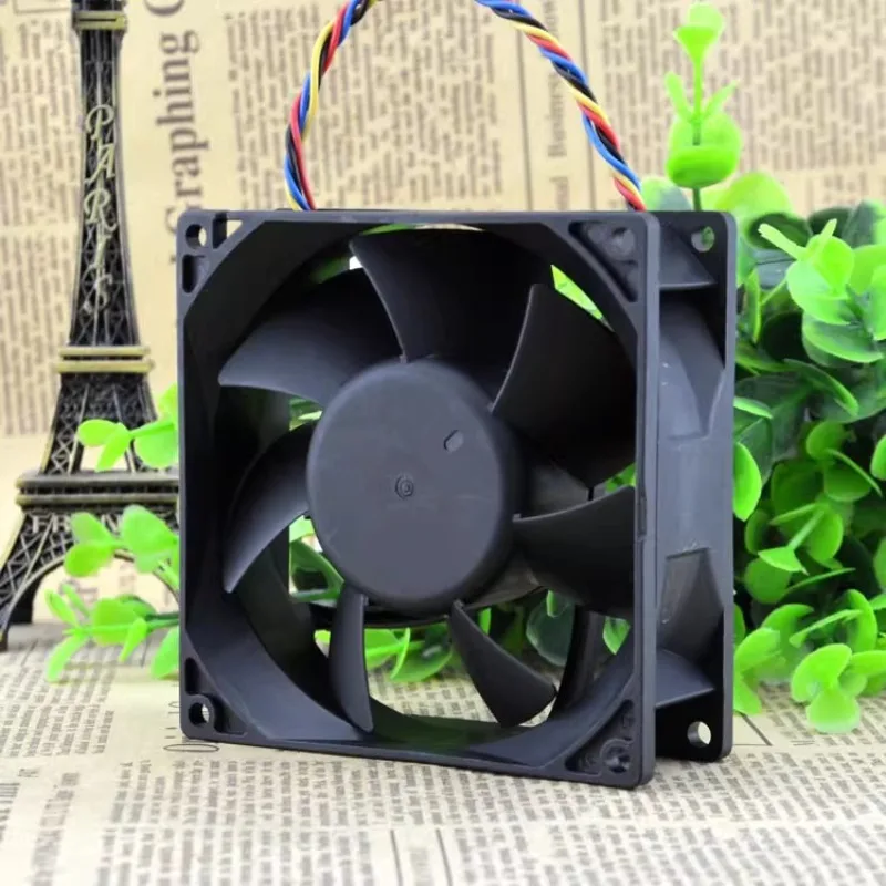 New Cooler Fan for AVC DA09232B12H 9032 12V 1.0A 9cm Temperature Controlled Chassis Server Fan 90*90*32mm