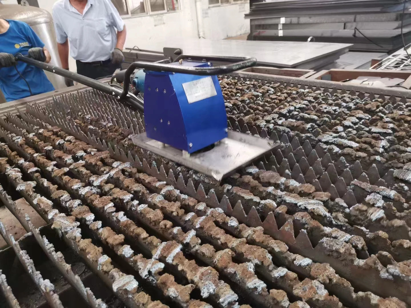 Slat Slag Cleaner For Laser Cutting Table Slat Slag Remover Slats Machinery
