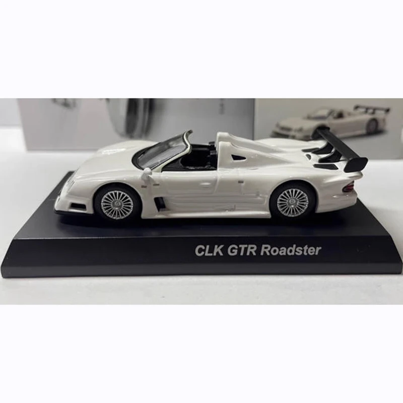 KYOSHO 1:64 CLK-GTR Roadster Alloy Racing Car Model Static Collection Decorated Holiday Gifts Toys view 2