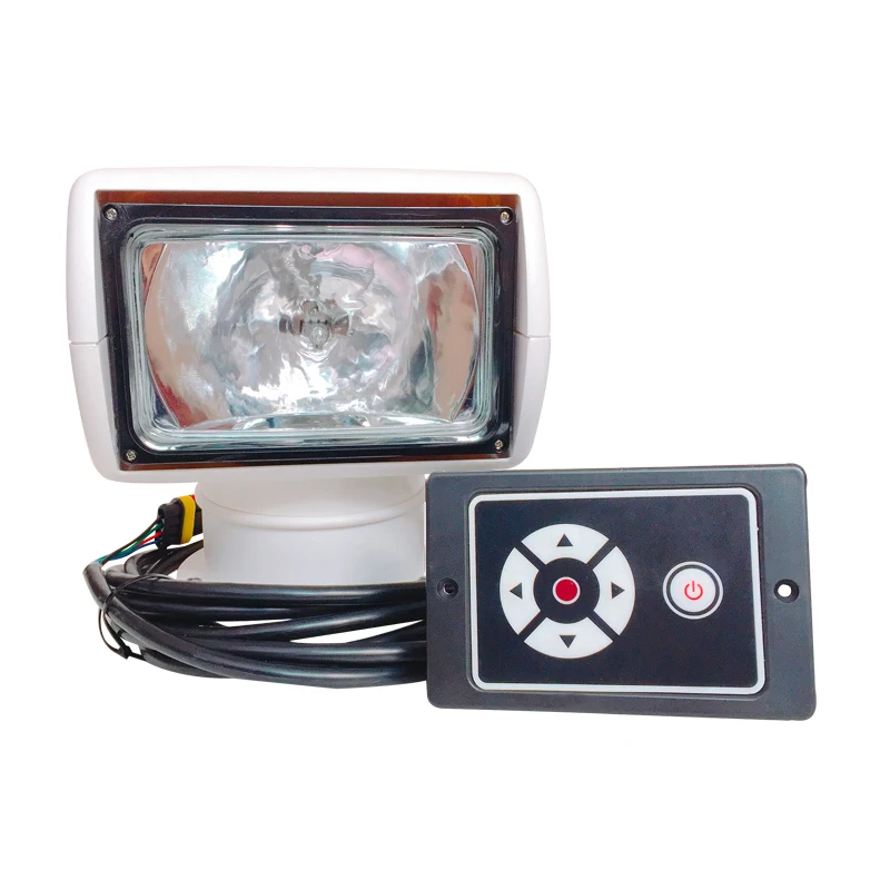 Super Bright Yacht Remote Control Searchlight Search Light Halogen Xenon Lamp 12 V24v Fishing Boat for Ship