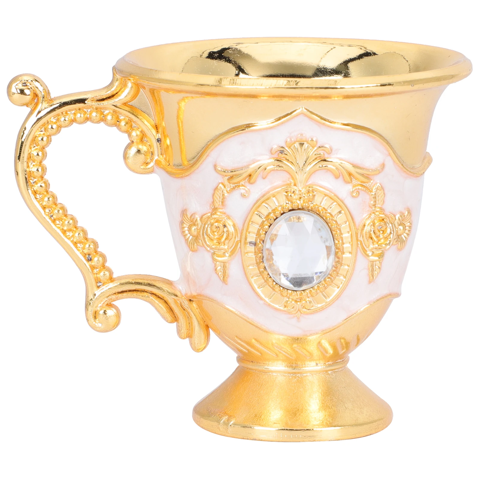 

1pcs Retro European Style Wine Cup Metal Vintage Cocktail Cup For Party Table Decor Elegant Festival Collection Adorn