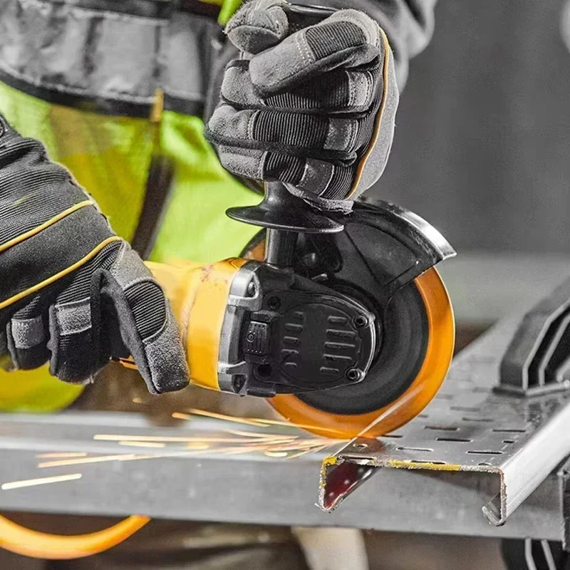 Dewalt-amoladora angular sin escobillas DCG406, 125MM, 9000RPM, cortadora inalámbrica, pulidora de impacto, herramienta eléctrica recargable de 20V