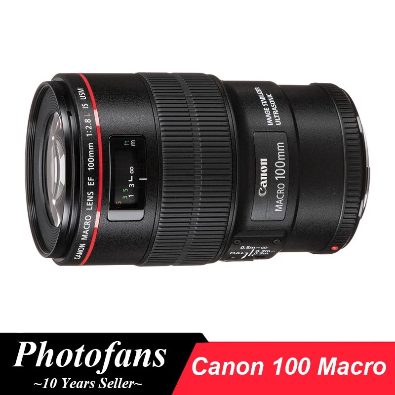 Canon EF 100mm f/2.8L Macro IS USM Lens