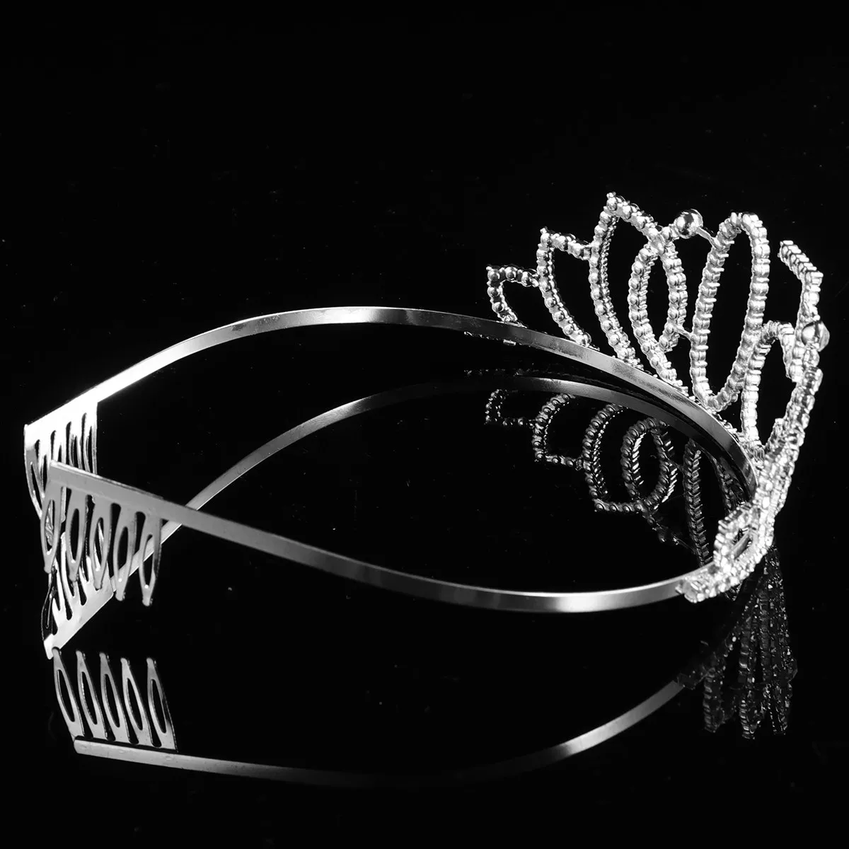 

50 Piece Number Crown Birthday Headpiece Chic Ornament for Women Girls Party Cake Decor Accessory Number Crown