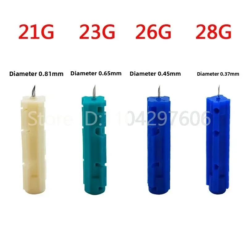 

150pcs 21G 23G 26G 28G disposable sterile lancet needle for blood collection cupping massage use lancing device 50pcs/box 3boxes