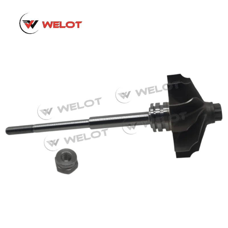 TF035 Turbo Shaft and Wheel 49135-02652 49135-02672 49135-02660 for Mitsubishi L 200 2.5 TDI 4D56 85Kw 115HP MR968081 MR968080