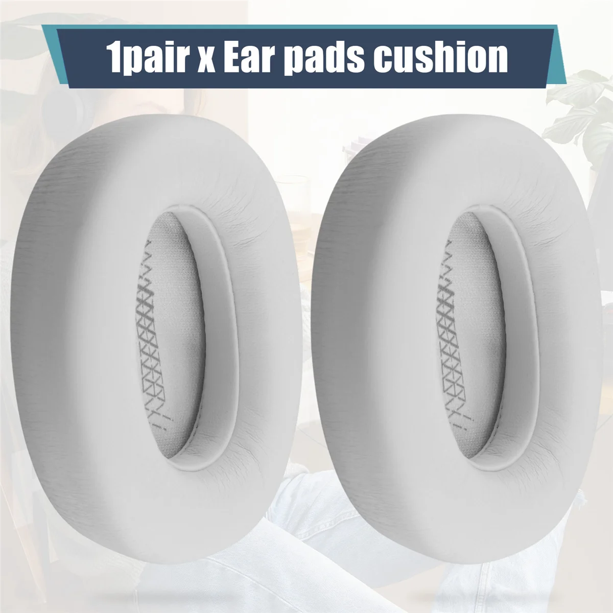 Almohadillas para los oídos Almohadillas de repuesto para E65BTNC, Duet NC, LIVE 650/660BTNC