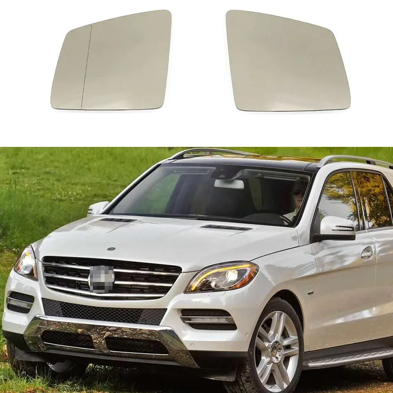 

Heated Convex Side Mirror Glass For Mercedes-Benz GL ML GLE Class W164 W166 2010-2018 W164 W166 M R GLS