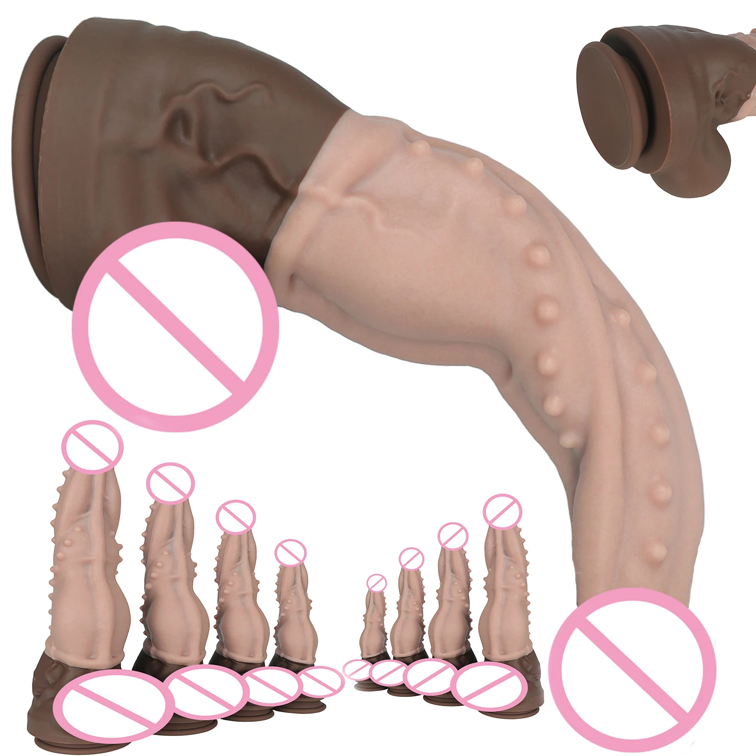 Huge Realistic Horse Dildo Anal Training For Women Men Gay Long Big Animal Dildo Penis Vaginal Stimulator Massager Adult Sex Toy