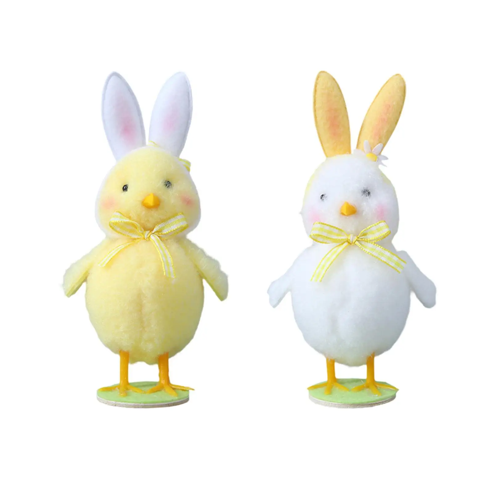 

Easter Rabbits Ear Chick Festival Crafts Soft Chick Ornament Kids Gift Adorable