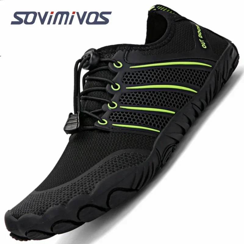 High Quality Trail Running Barefoot Shoes Wide Toe Box Barefoot Sports Cross Trainers Zero Drop Shoes Runner Walking Sneakers