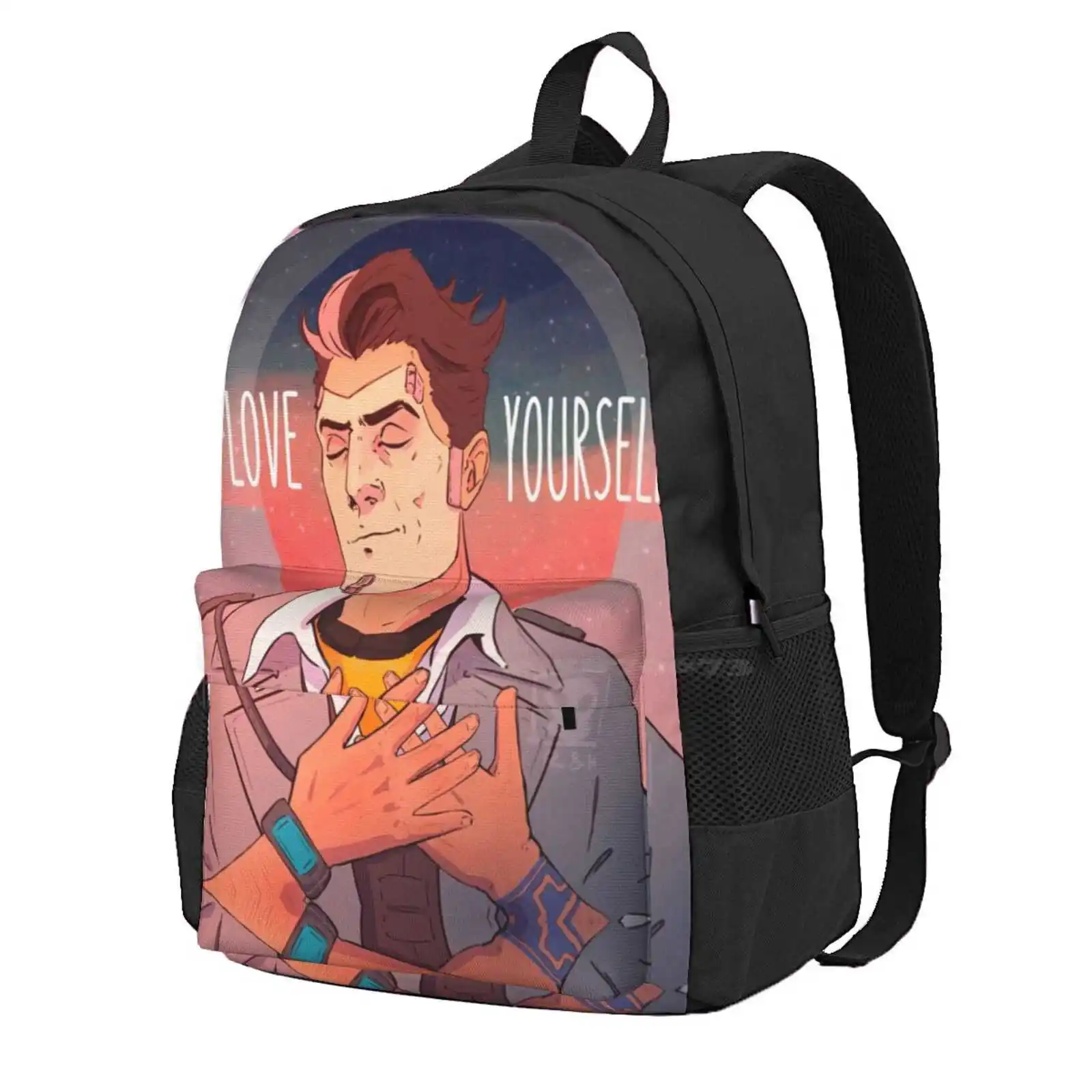 Love Yourself Hot Sale Schoolbag Backpack Fashion Bags Handsome Jack Self Love