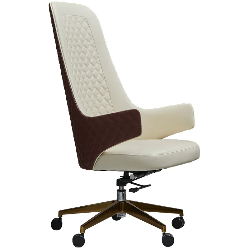 

Book Chair Post-Modern Office Computer Chair Leather Art Lifting and Rotating Designer High Backrest Armchair