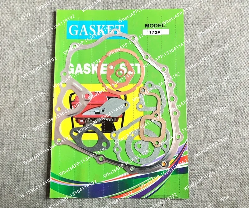 173F 178F 186F 188F 190F 192F Exhaust muffler Cylinder Crankcase fuel injection gasket seal Full gasket set